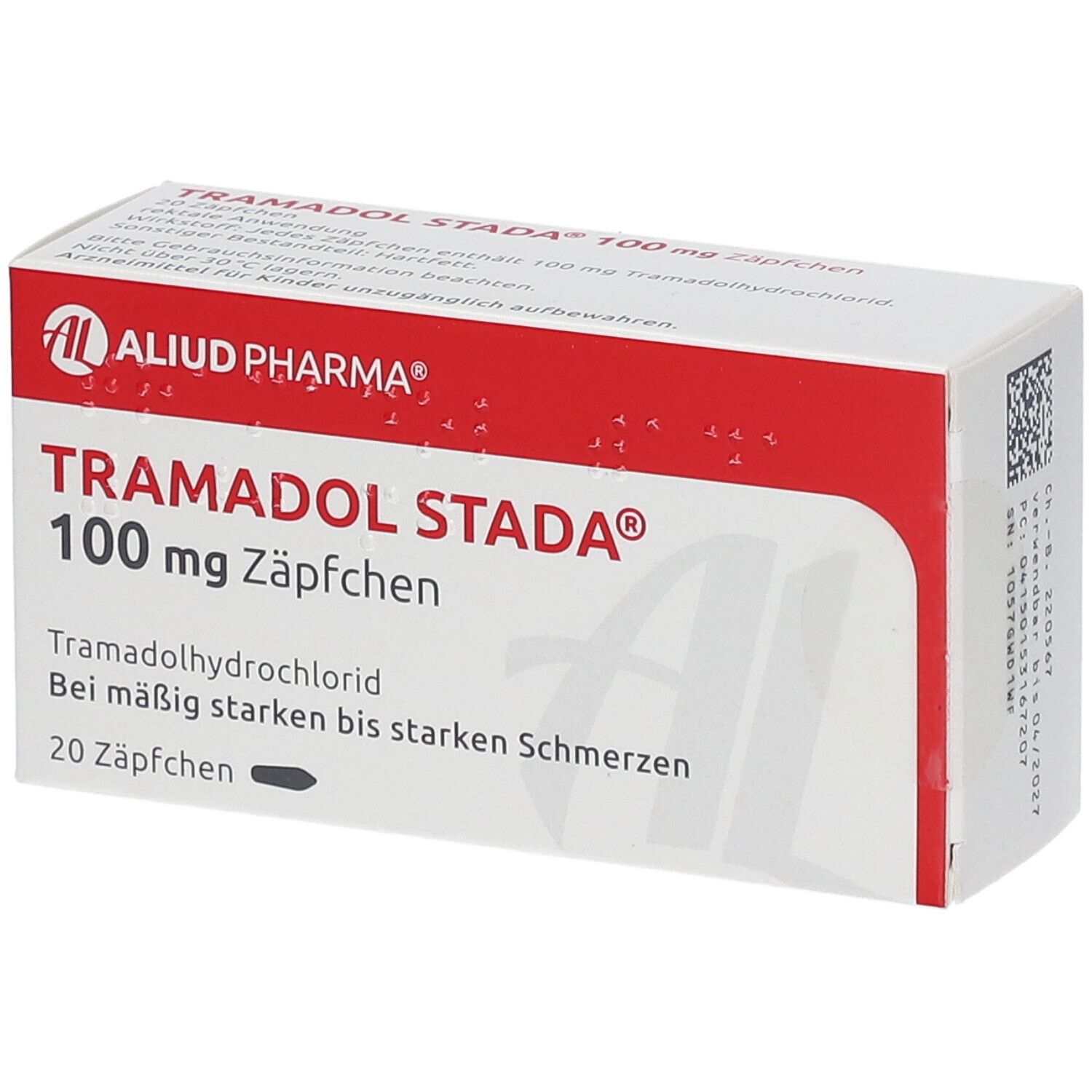 Tramadol STADA® 100 mg Zäpfchen