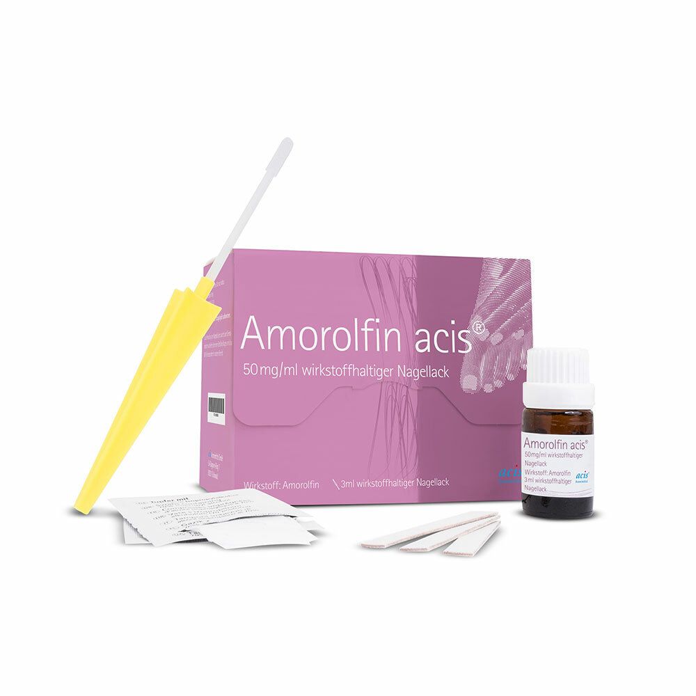 Amorolfin acis® 50mg/ml wirkstoffhaltiger Nagellack