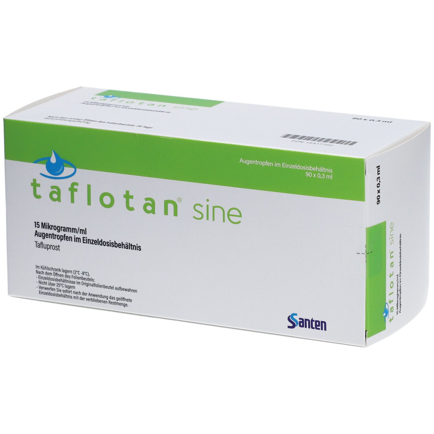 TAFLOTAN sine 15 µg/ml Augentr.im Einzeldosisbeh.