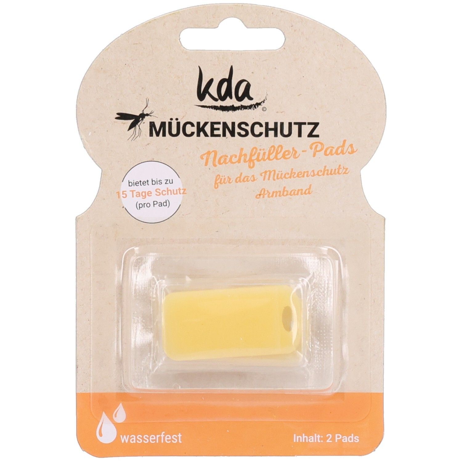 Mückenschutz Armband Nachfüller KDA 2 St