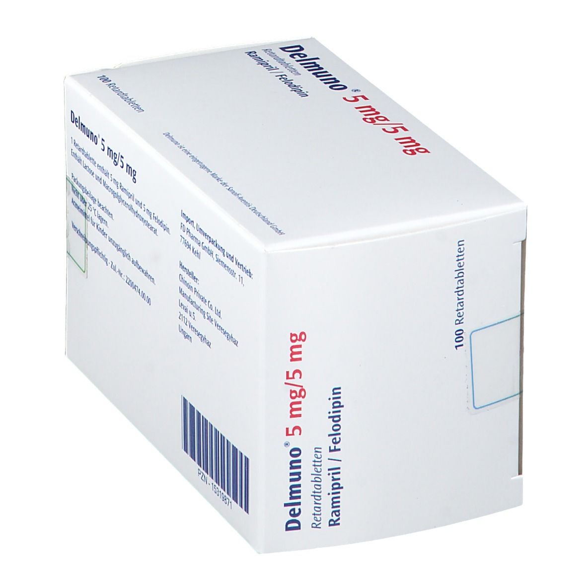Delmuno 5/5 mg Retard