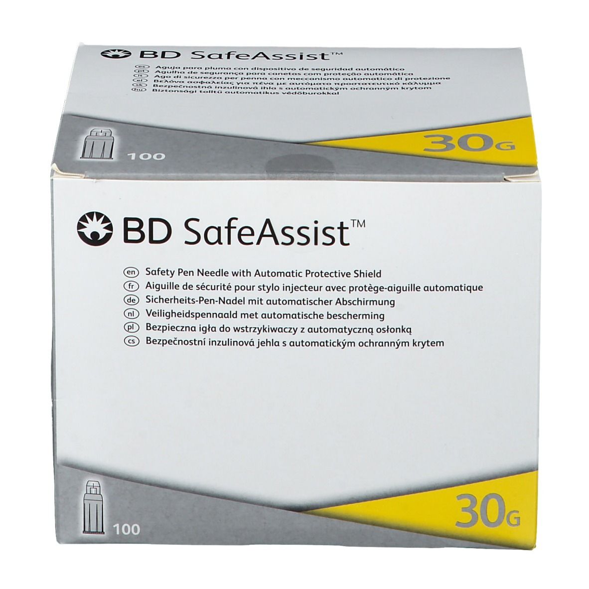 BD SafeAssist™Sicherheits-Pen-Nadeln 30 Gx 5 mm