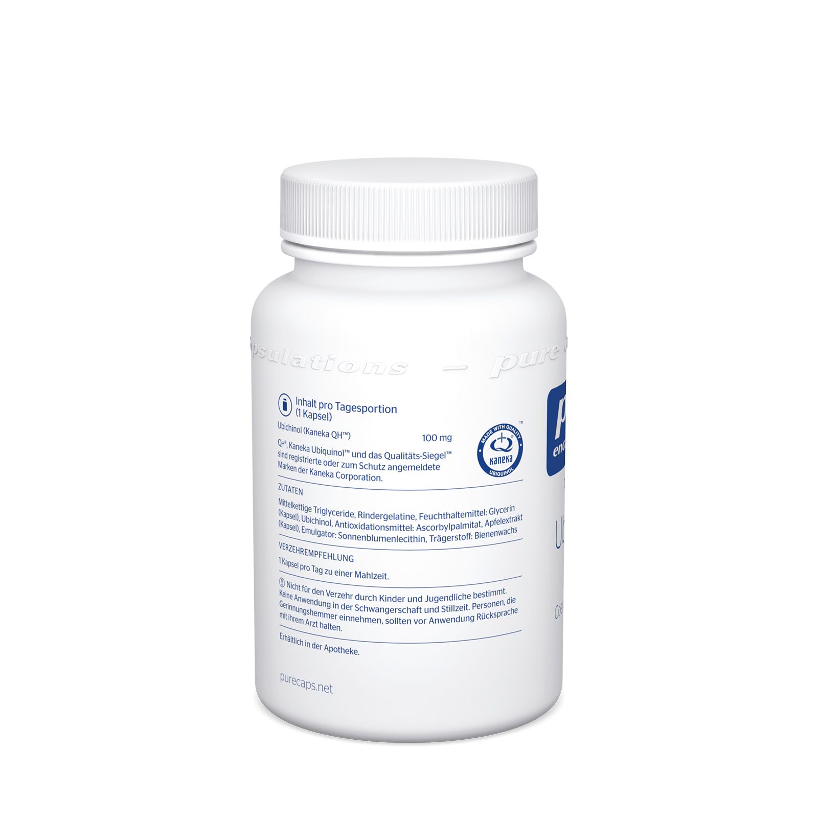 Pure Encapsulations® Ubiquinol-QH 100mg