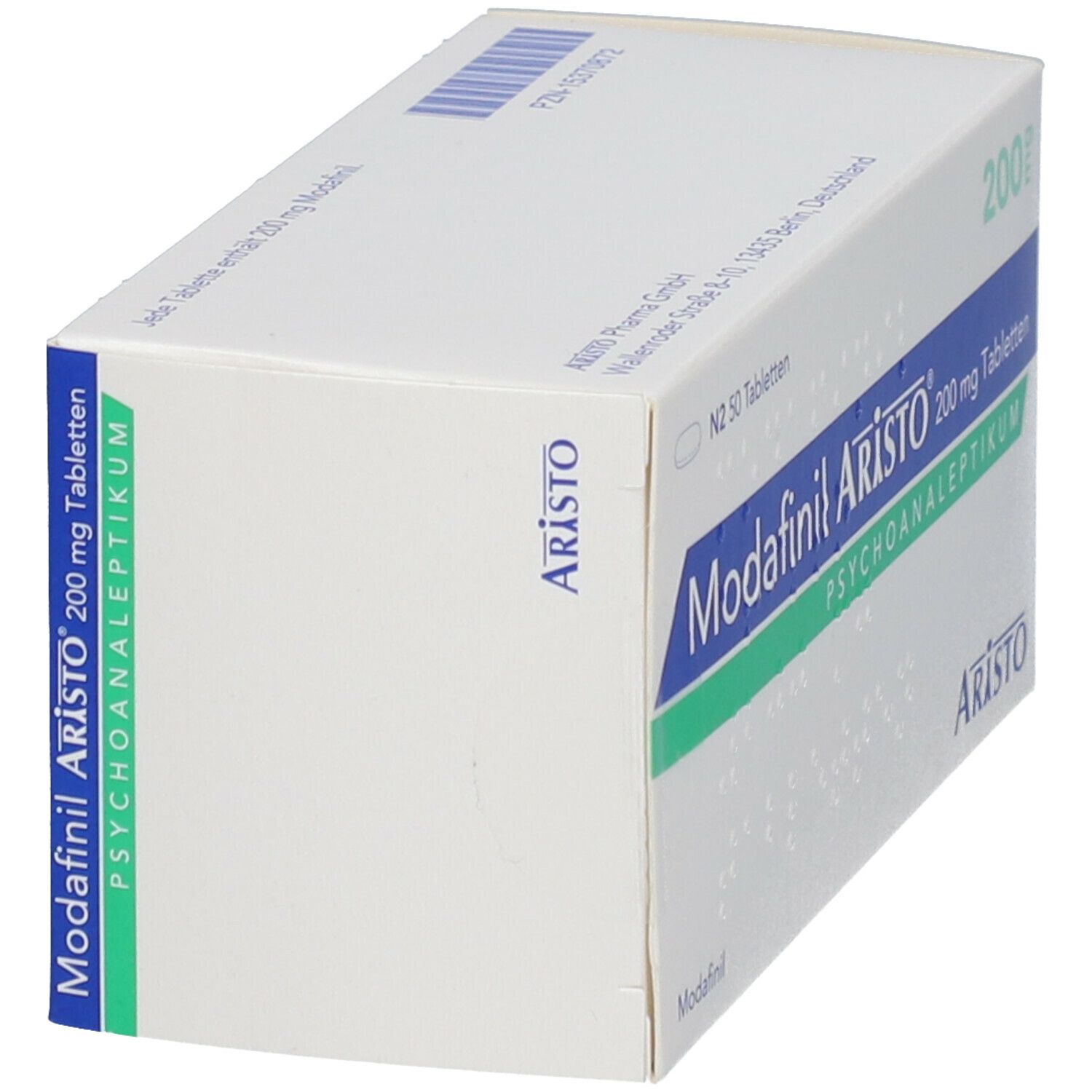 Modafinil Aristo 200 mg Tabletten 50 St