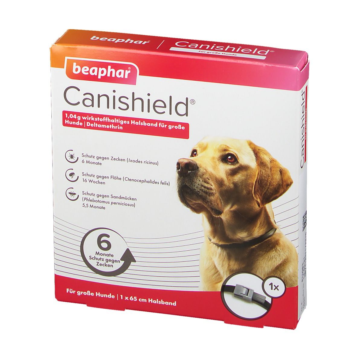 Canishield® 1,04 g wirkstoffhaltiges Halsband für große Hunde