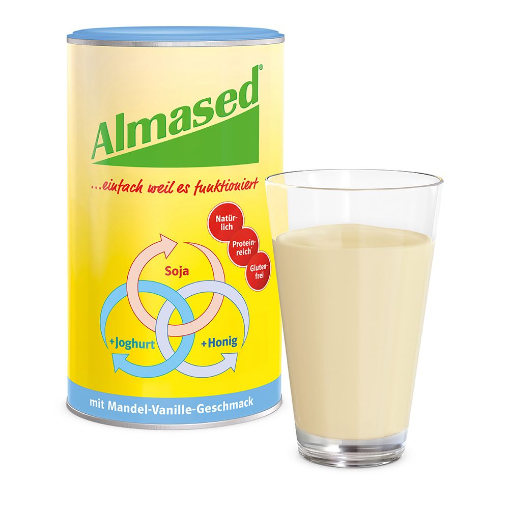 Almased Vitalkost Mandel-Vanille Pulver 500 g