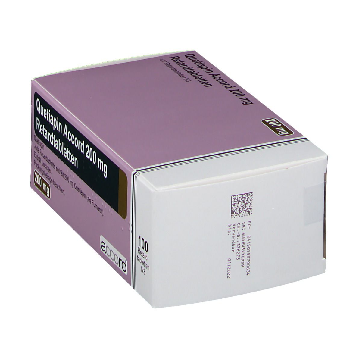 Quetiapin Accord 200Mg