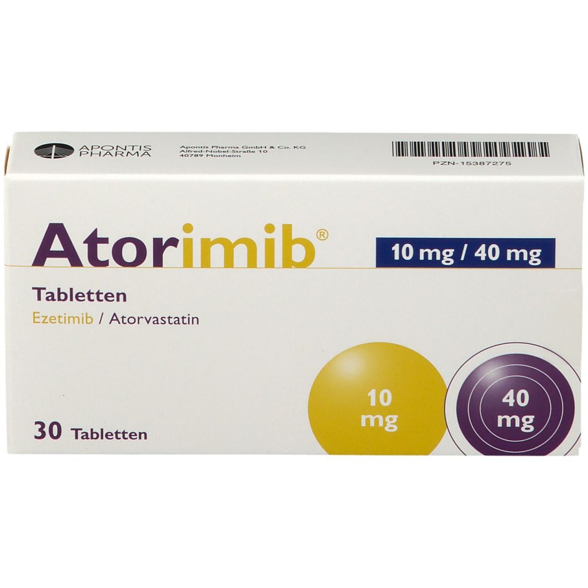 Atorimib® 10 mg/40 mg