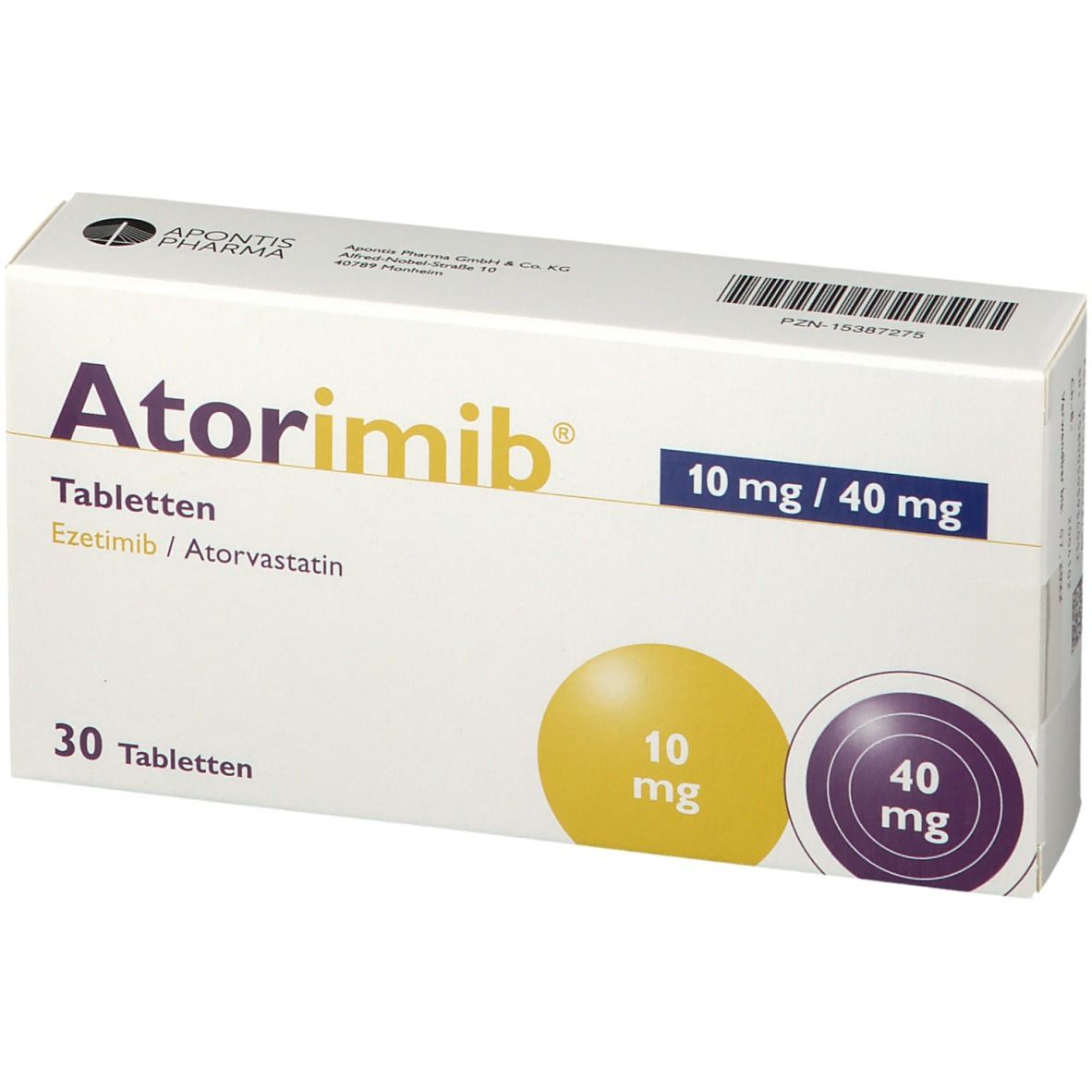 Atorimib® 10 mg/40 mg