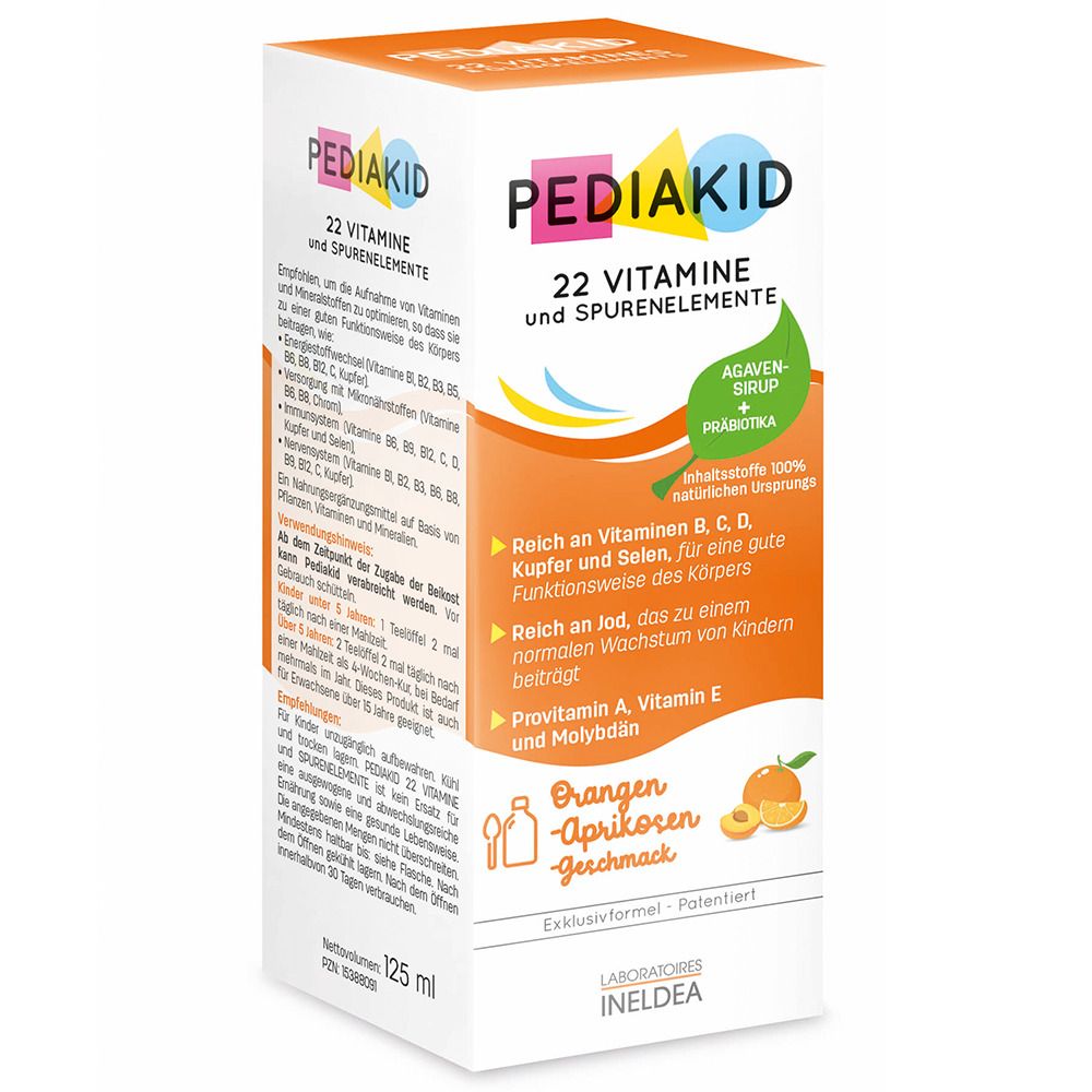 Pediakid® 22 Vitamine und Spurenelemente