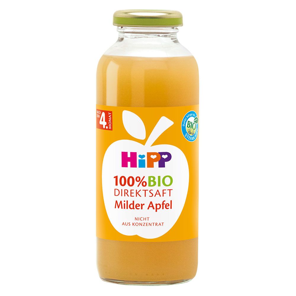 Hipp 100% Bio Direktsaft Apfel ab dem 5. Monat