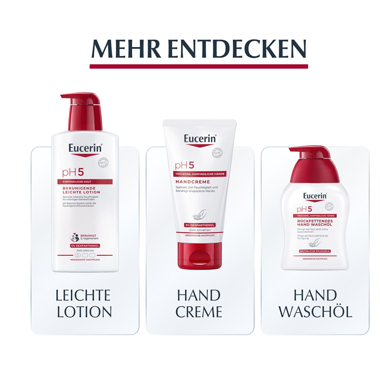 Eucerin® pH5 Duschgel – Seifenfreie Reinigung für trockene und strapazierte Haut - Jetzt 20% sparen mit Code "sommer20"