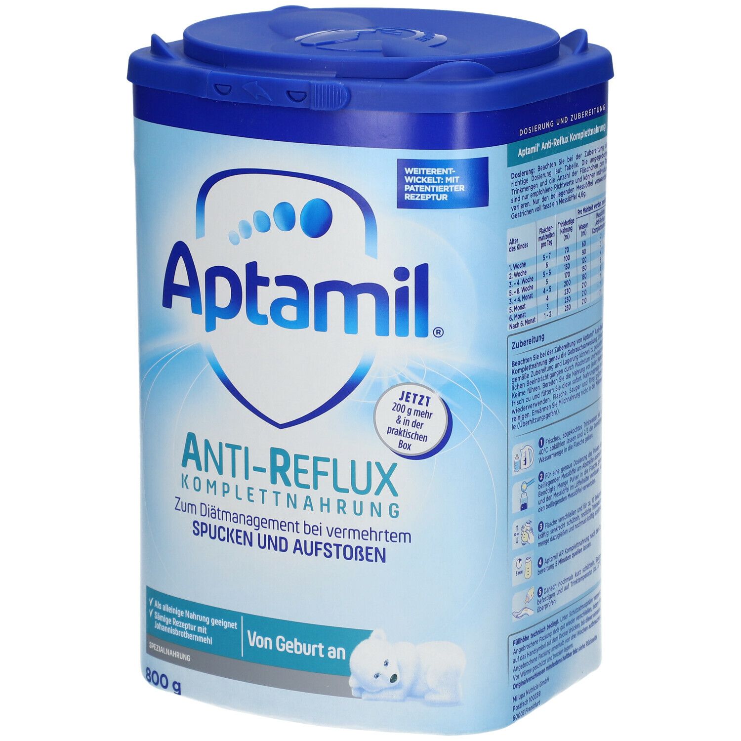 Aptamil® AR Komplettnahrung von Geburt an