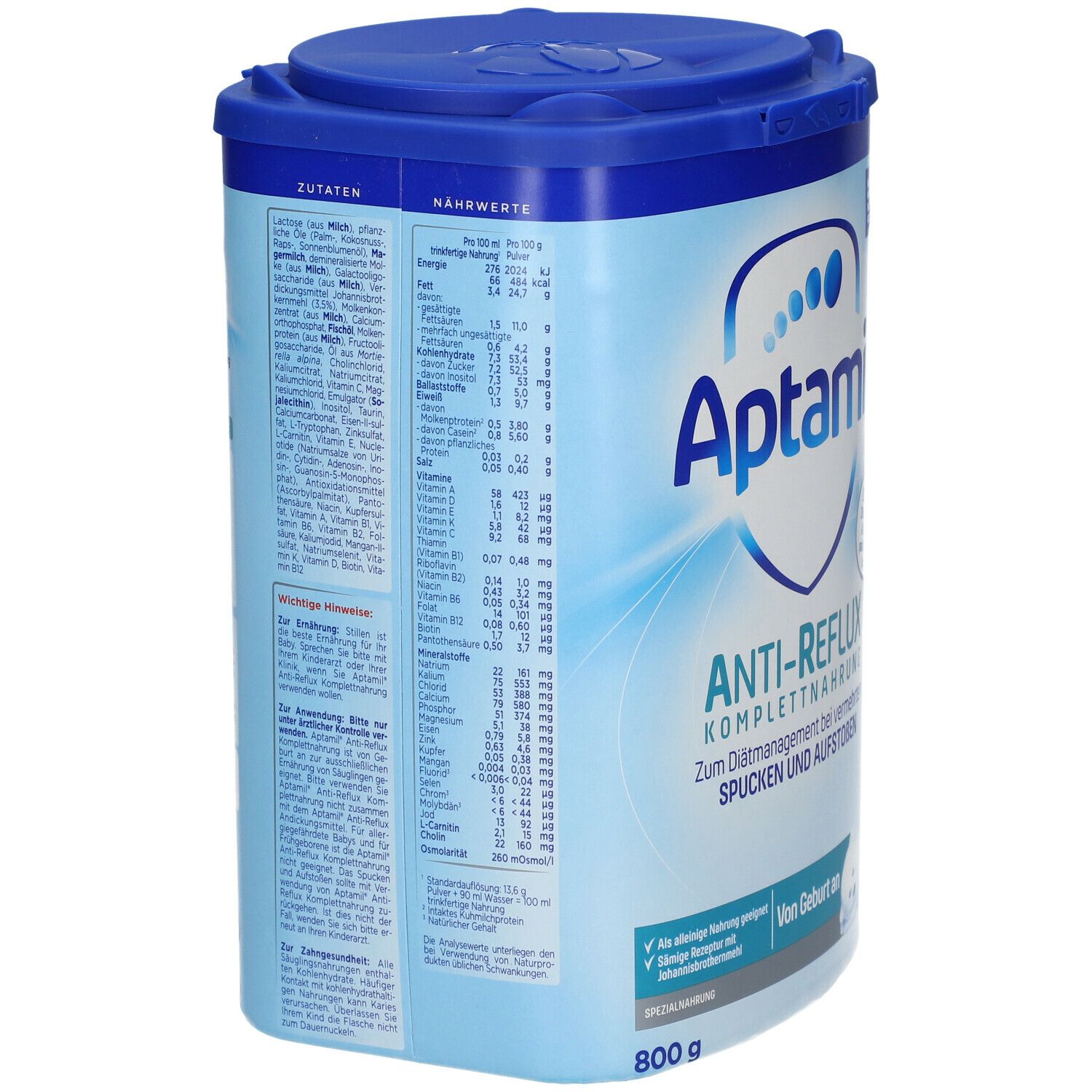 Aptamil® AR Komplettnahrung von Geburt an