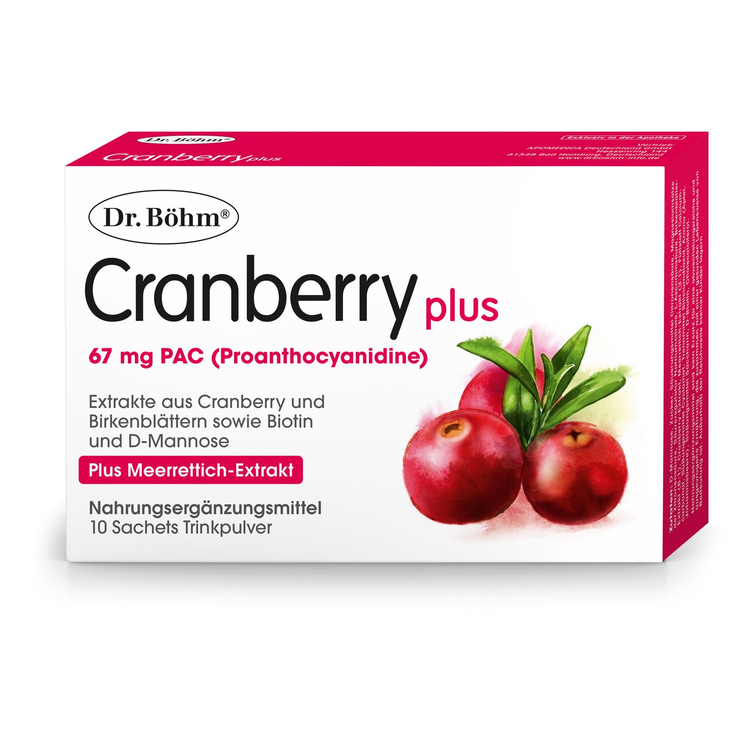 Dr. Böhm Cranberry plus 67 mg PAC