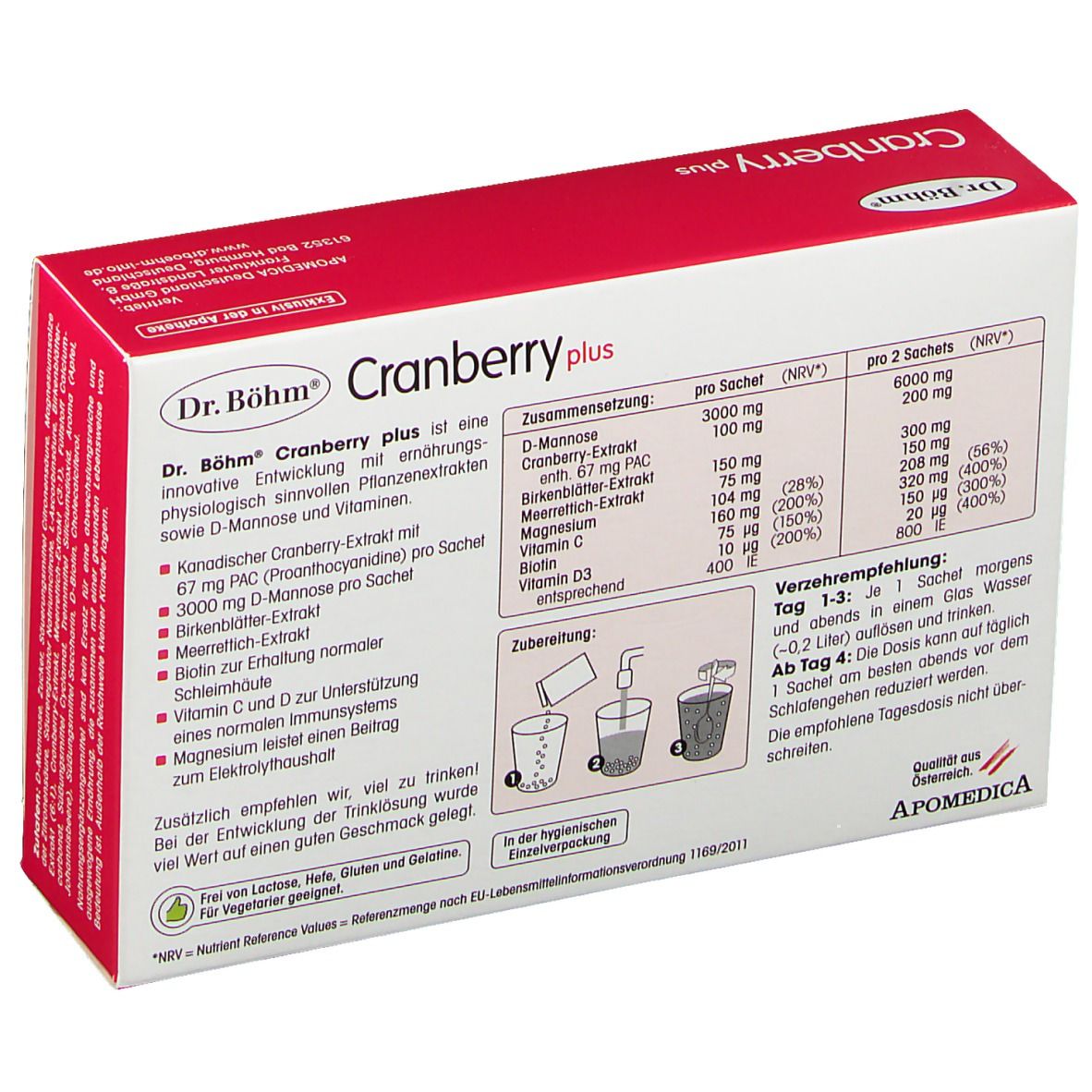  Dr. Böhm® Cranberry plus