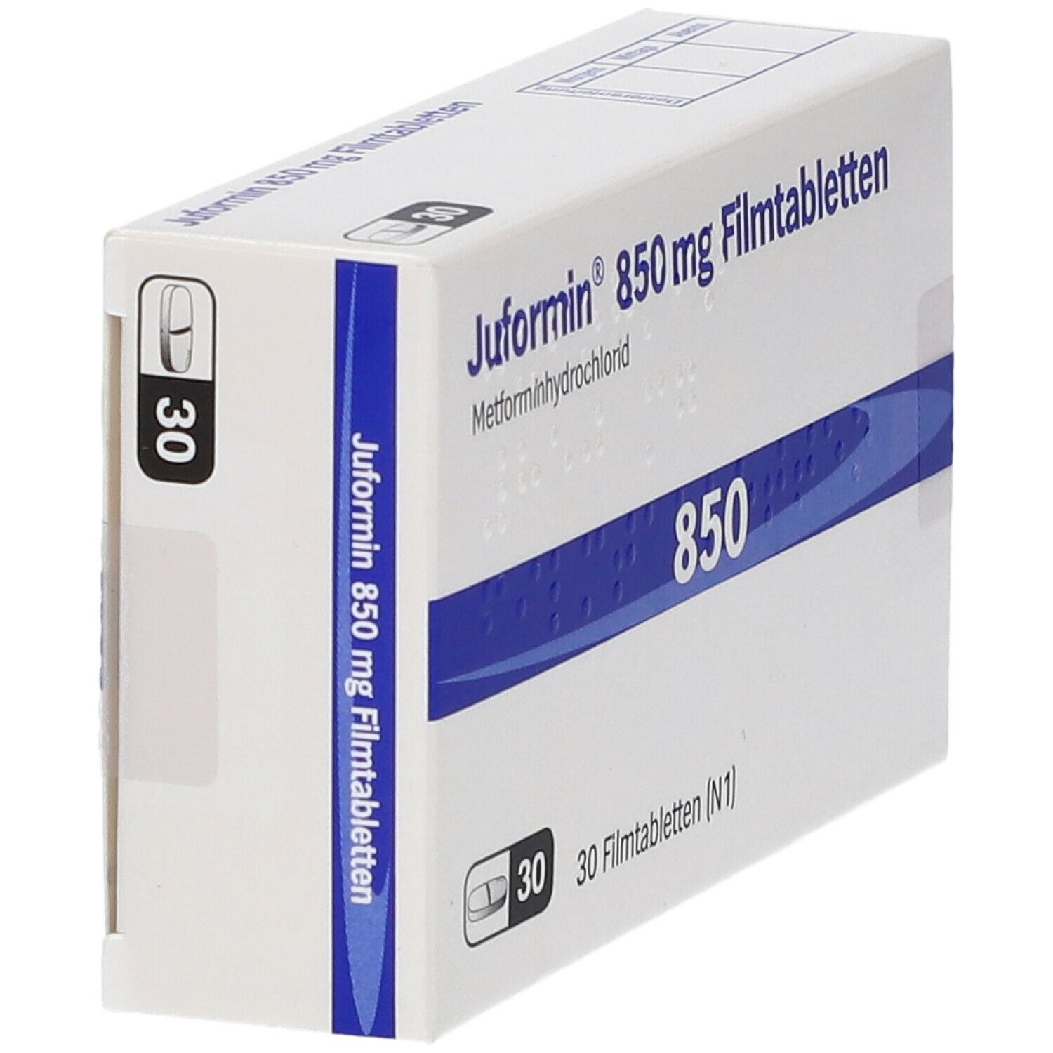 Juformin 850 mg Filmtabletten 30 St