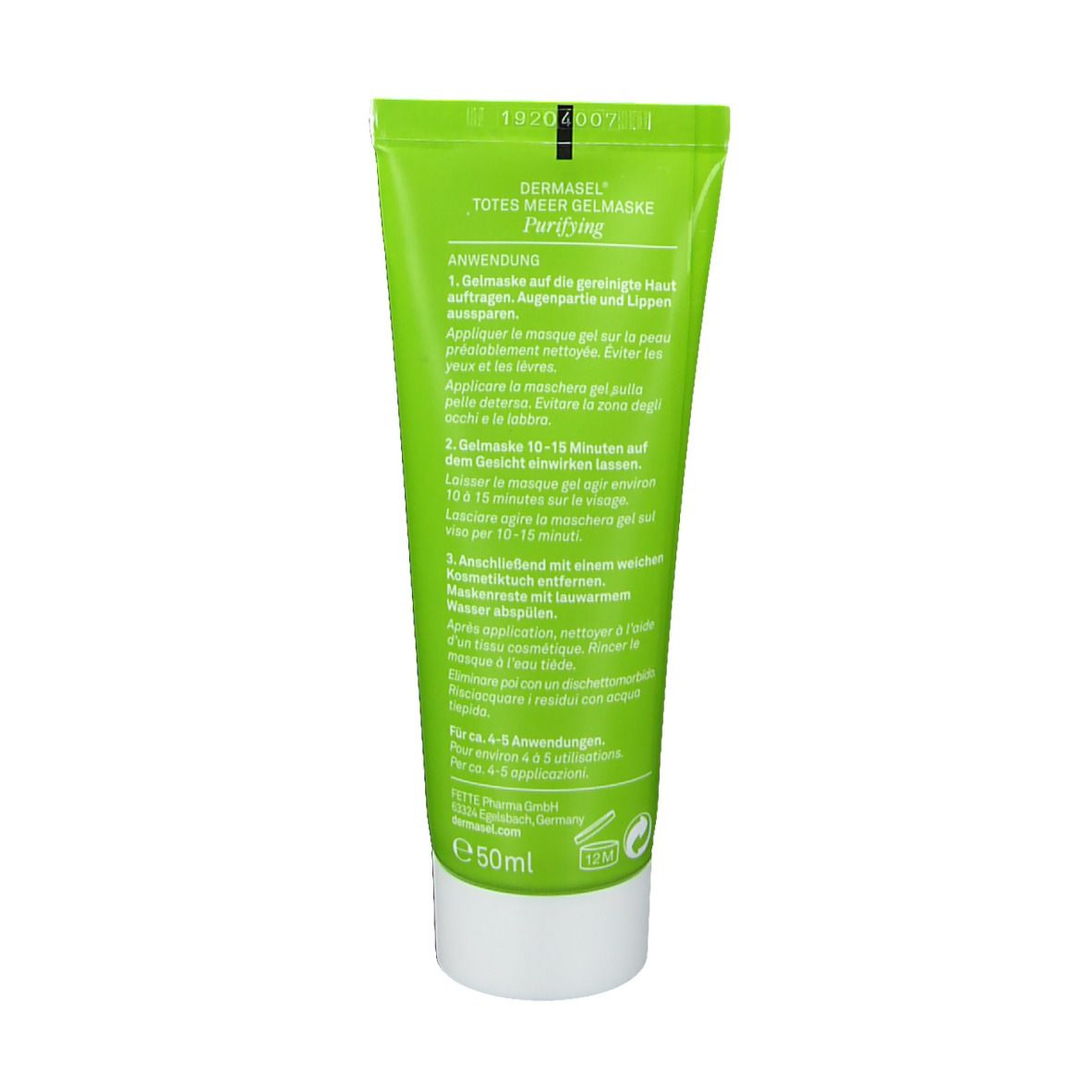 DERMASEL® Totes Meer Maske Purifying Maske