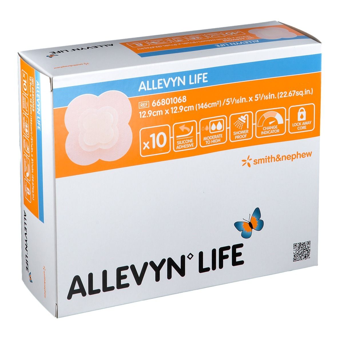 Allevyn Life 12,9x12,9 cm Silikonschaumverband 10 St Verband