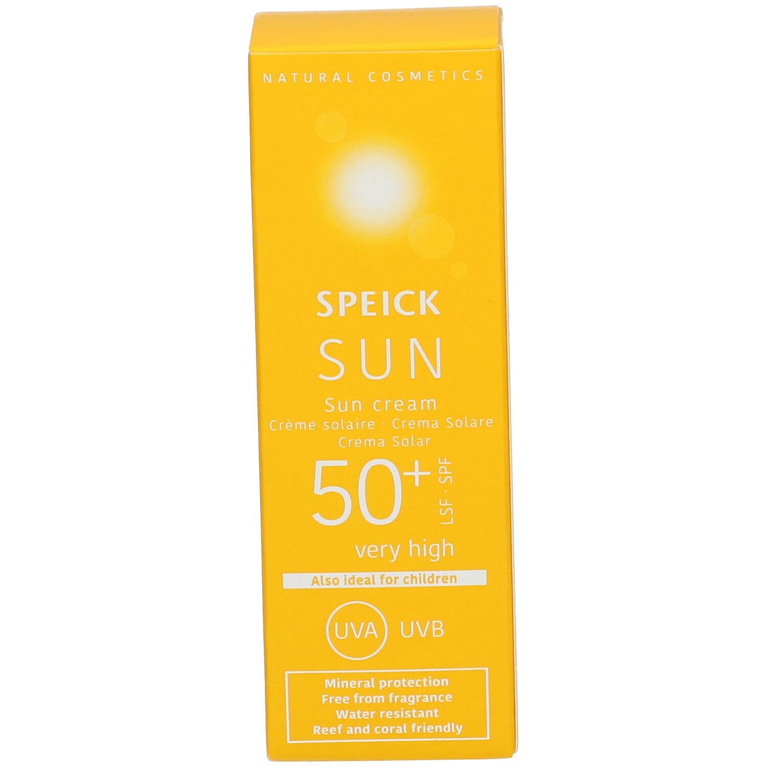 SPEICK SUN Crème solaire minérale SPF 50+