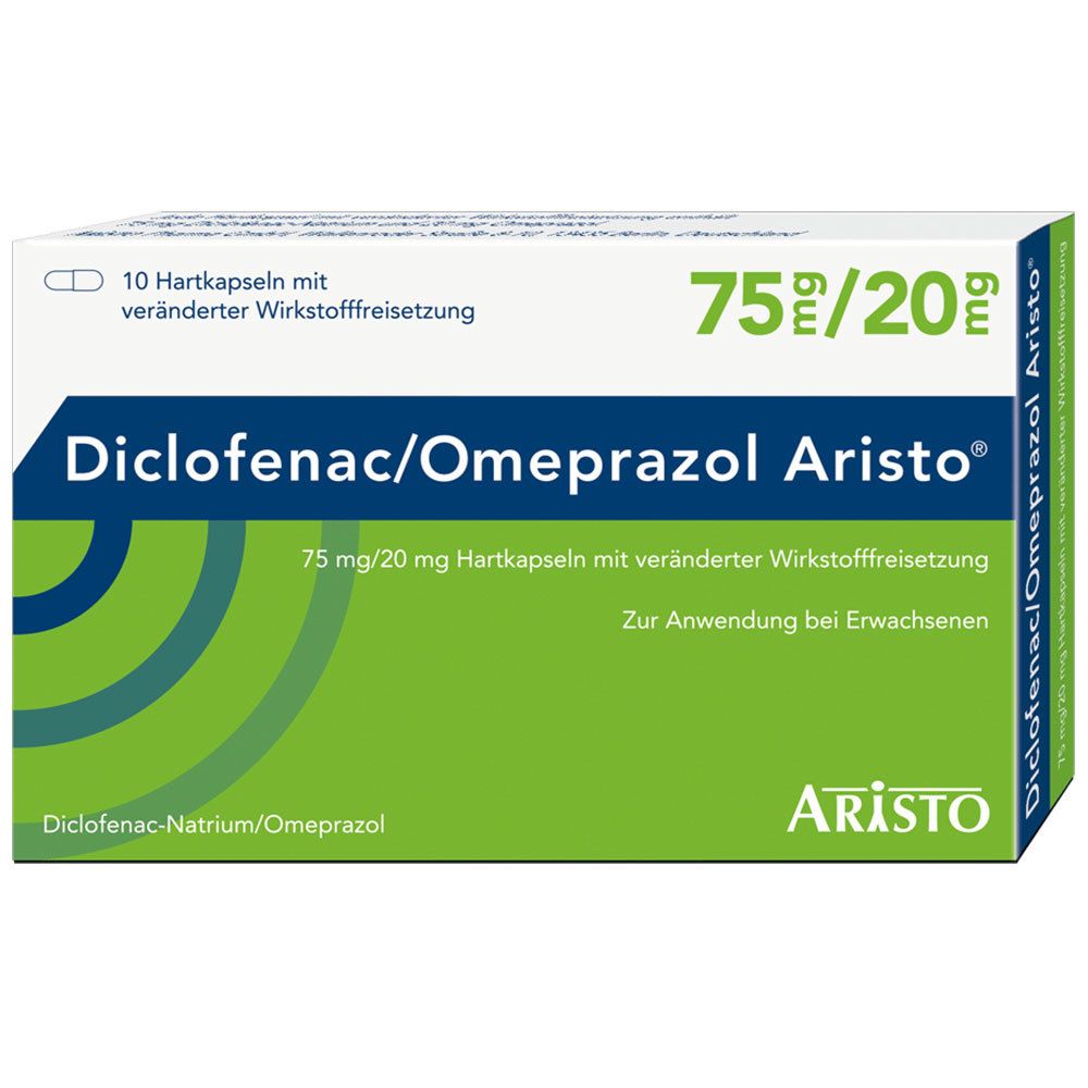 Diclofenac/Omeprazol Aristo® 75 mg/20 mg