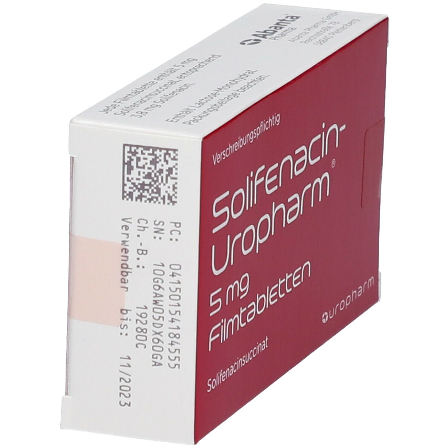Solifenacin-Uropharm® 5 mg