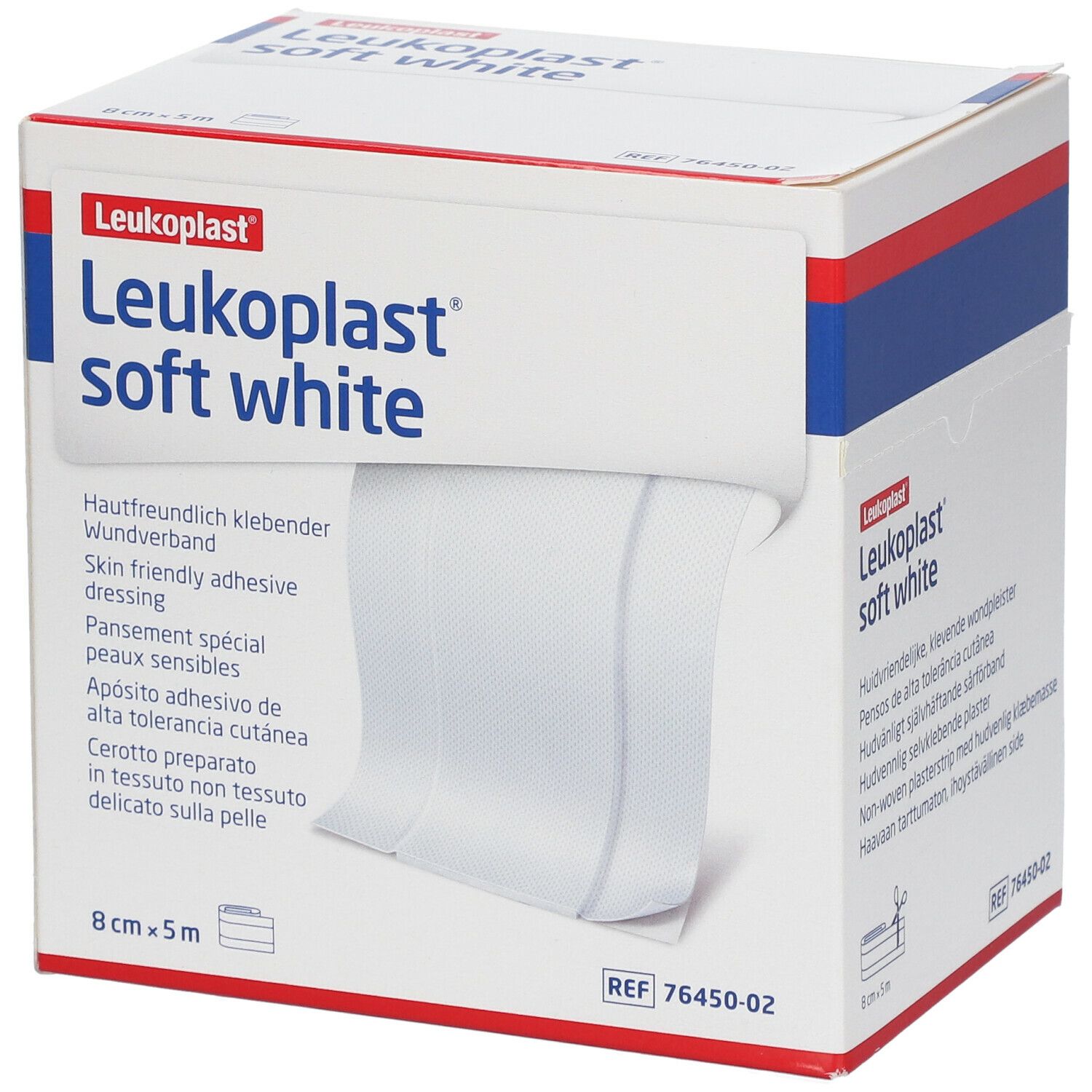 Leukoplast® soft white 8 cm x 5 m