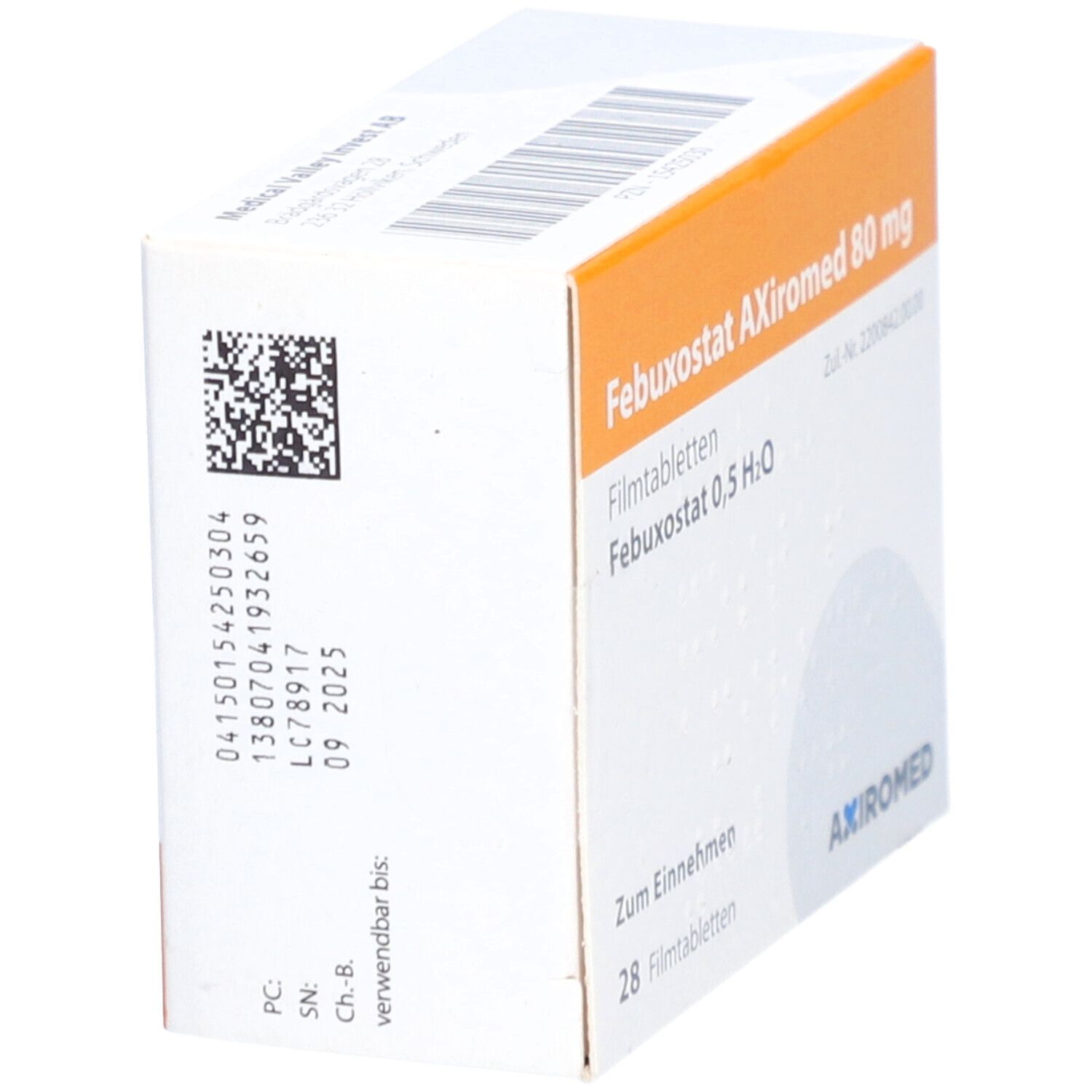 Febuxostat Axiromed 80 mg