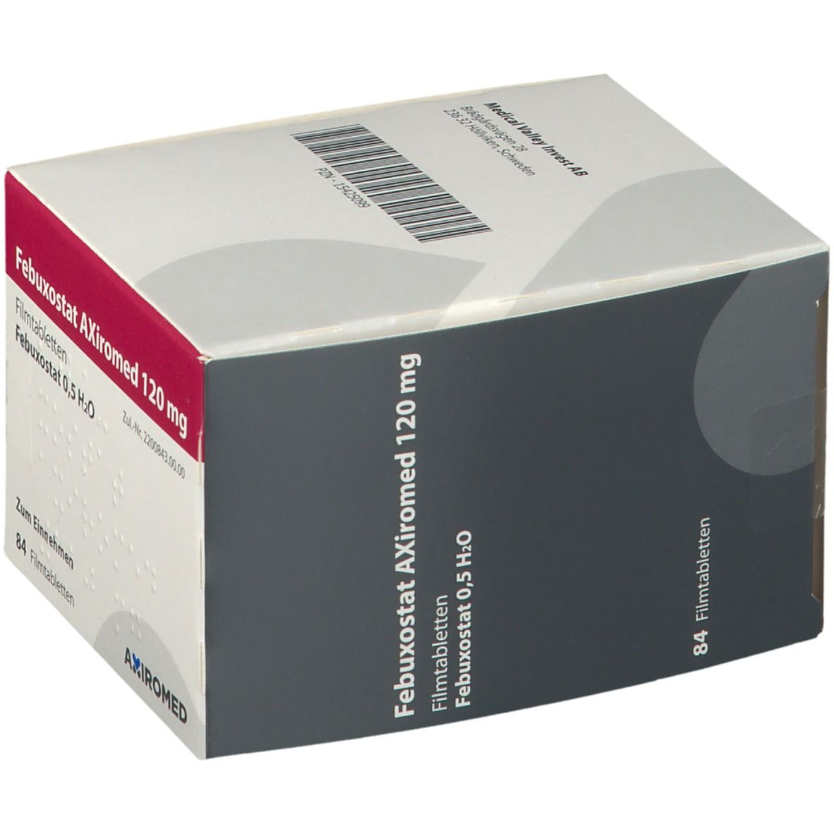 Febuxostat AXiromed 120 mg Filmtabletten 84 St