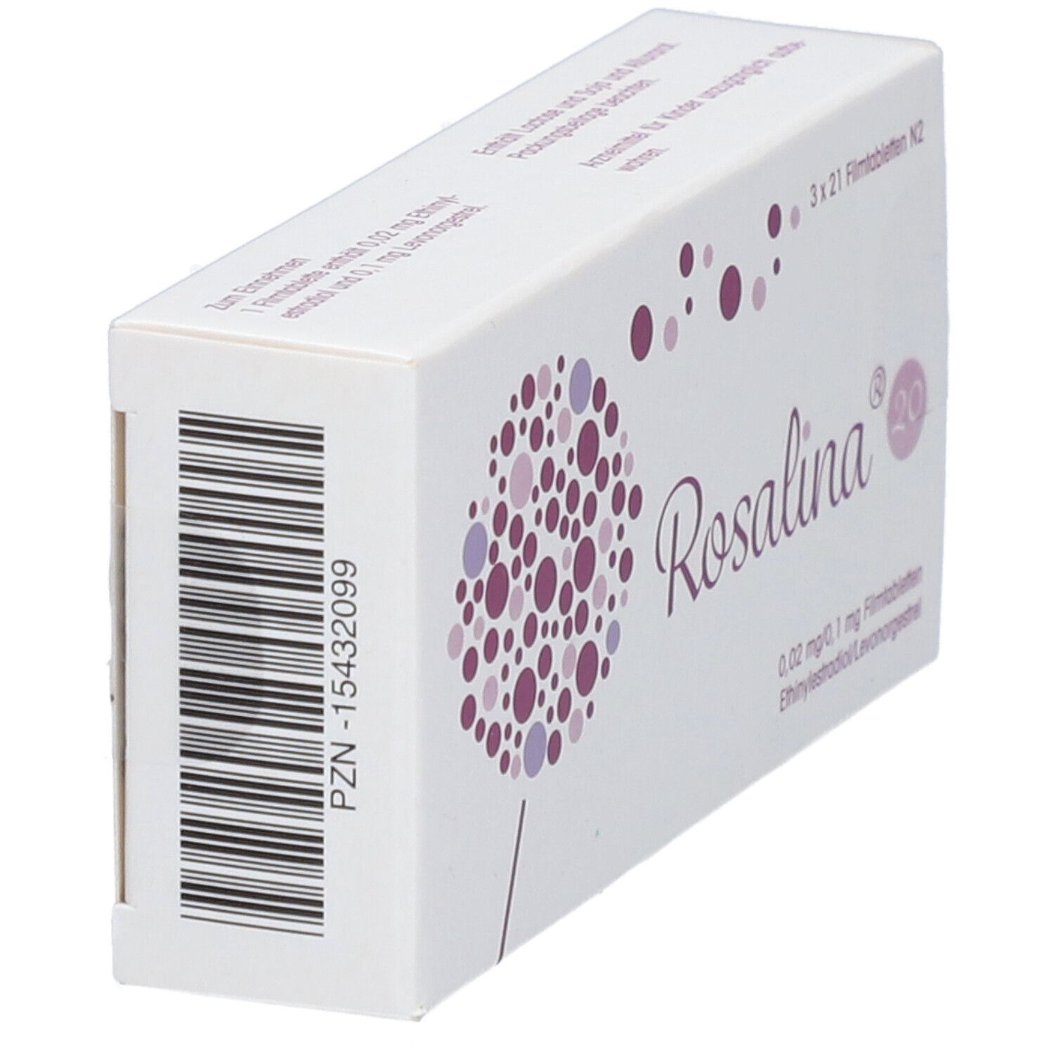 Rosalina 20 0,02 mg/0,1 mg Filmtabletten 63 St