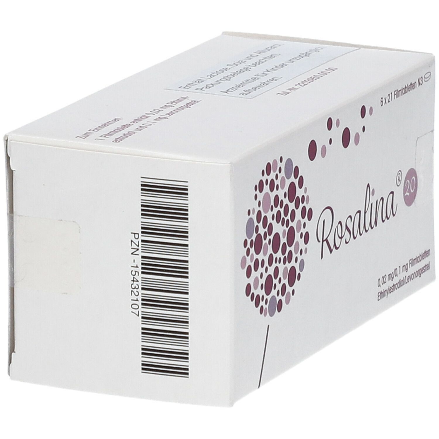 Rosalina 20 0,02 mg/0,1 mg Filmtabletten 126 St