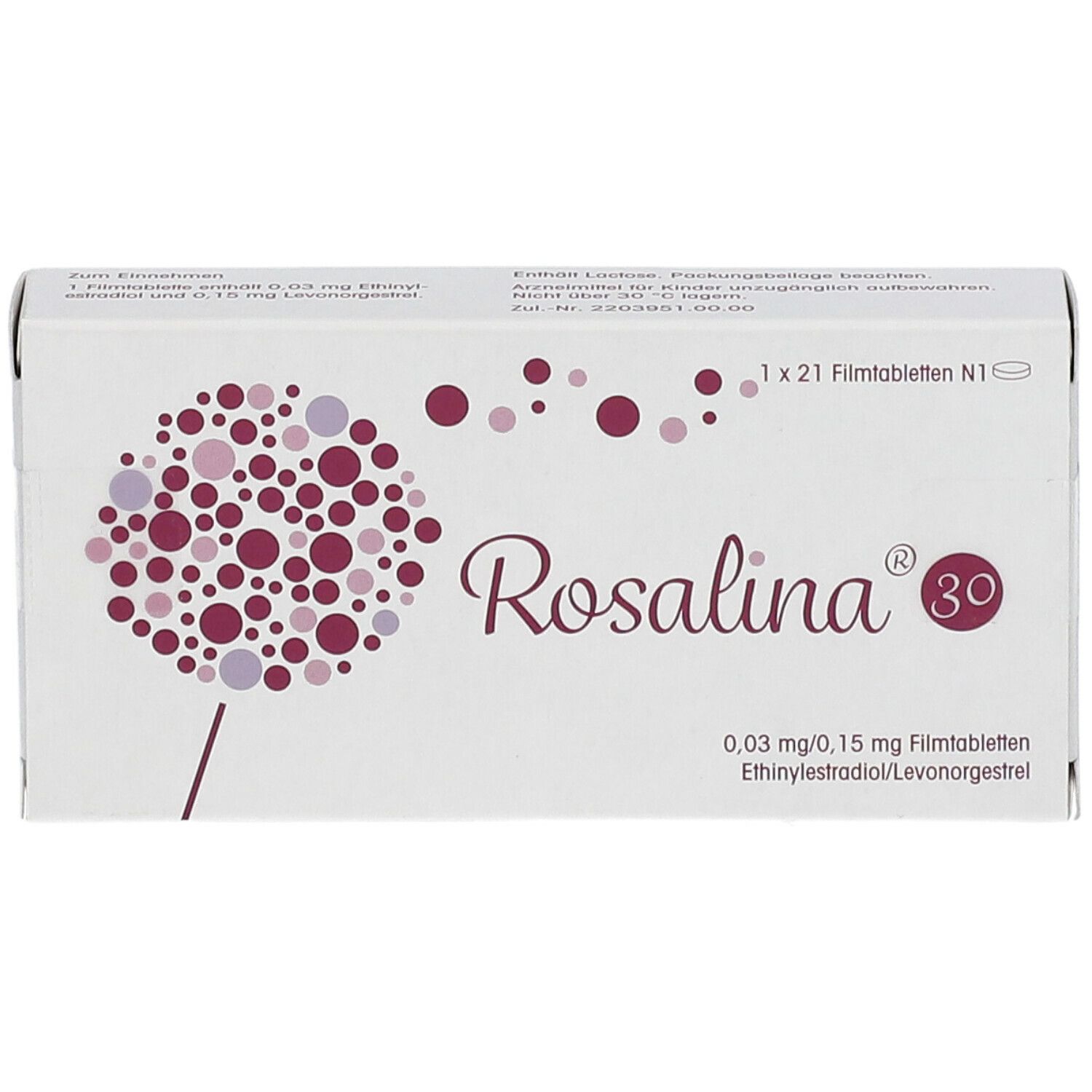 Rosalina® 30 0,03 mg/0,15 mg