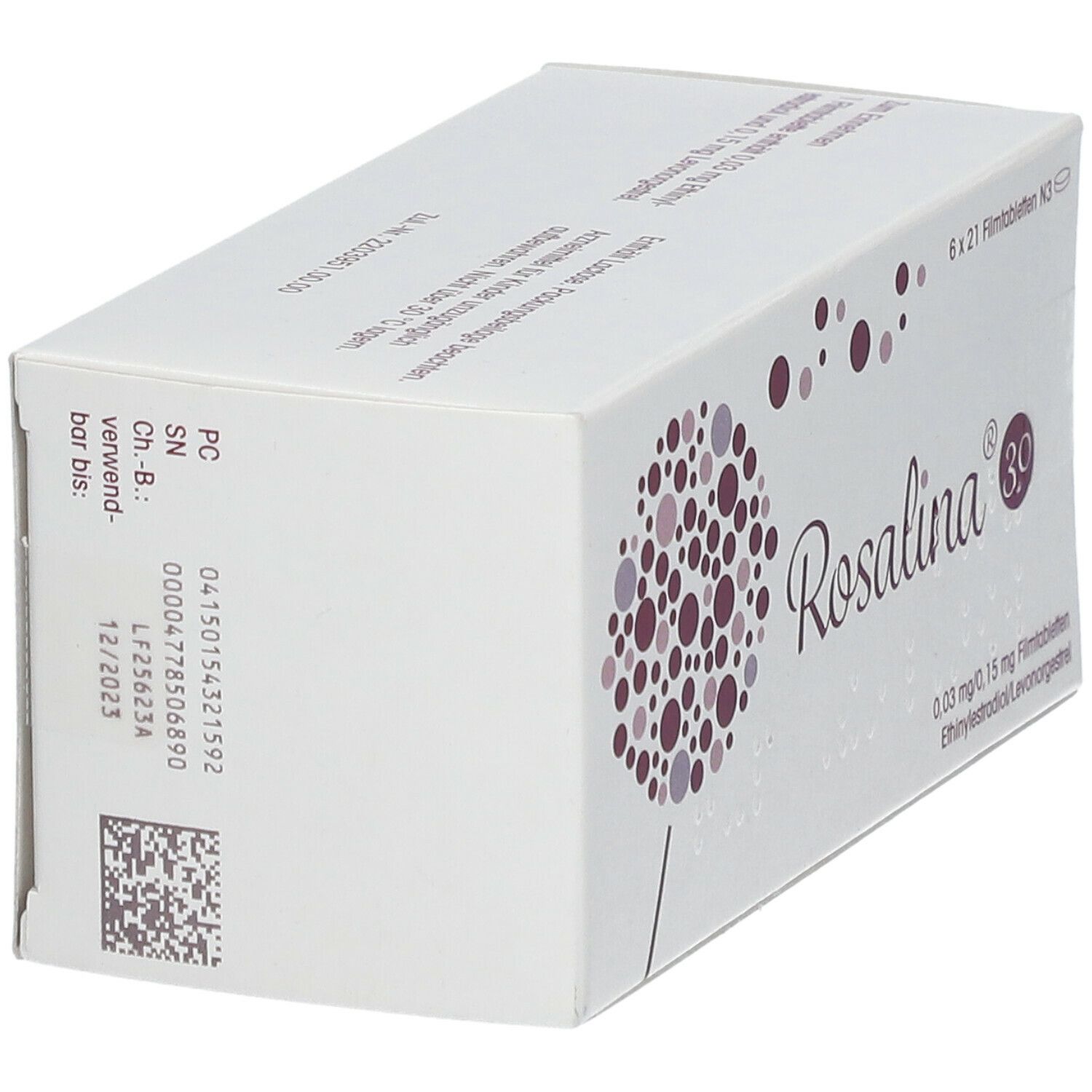 ROSALINA 30 0,03 mg/0,15 mg Filmtabletten