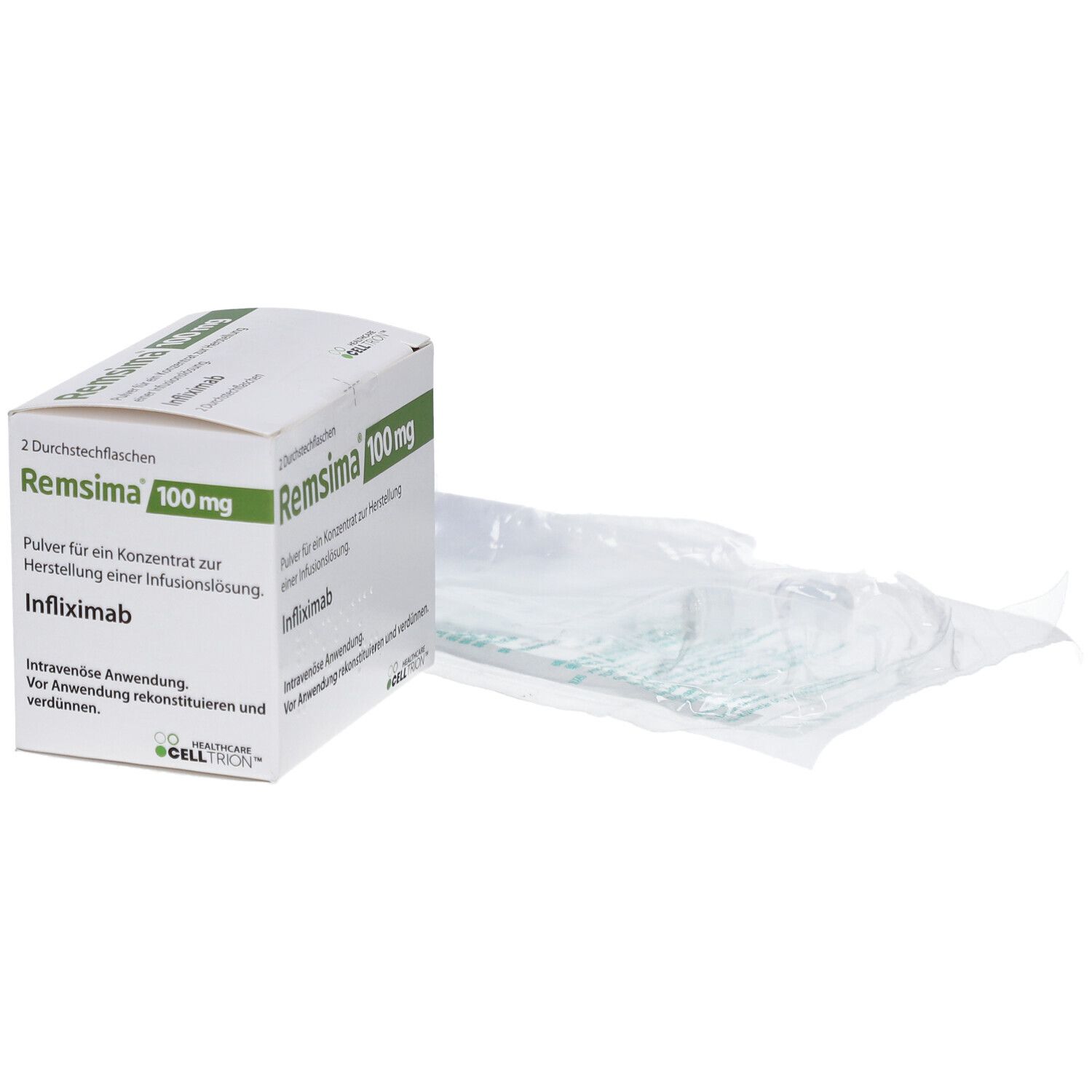 REMSIMA 100 mg Plv.f.e.Konz.z.Her.e.Inf.-Lsg.Dsfl.