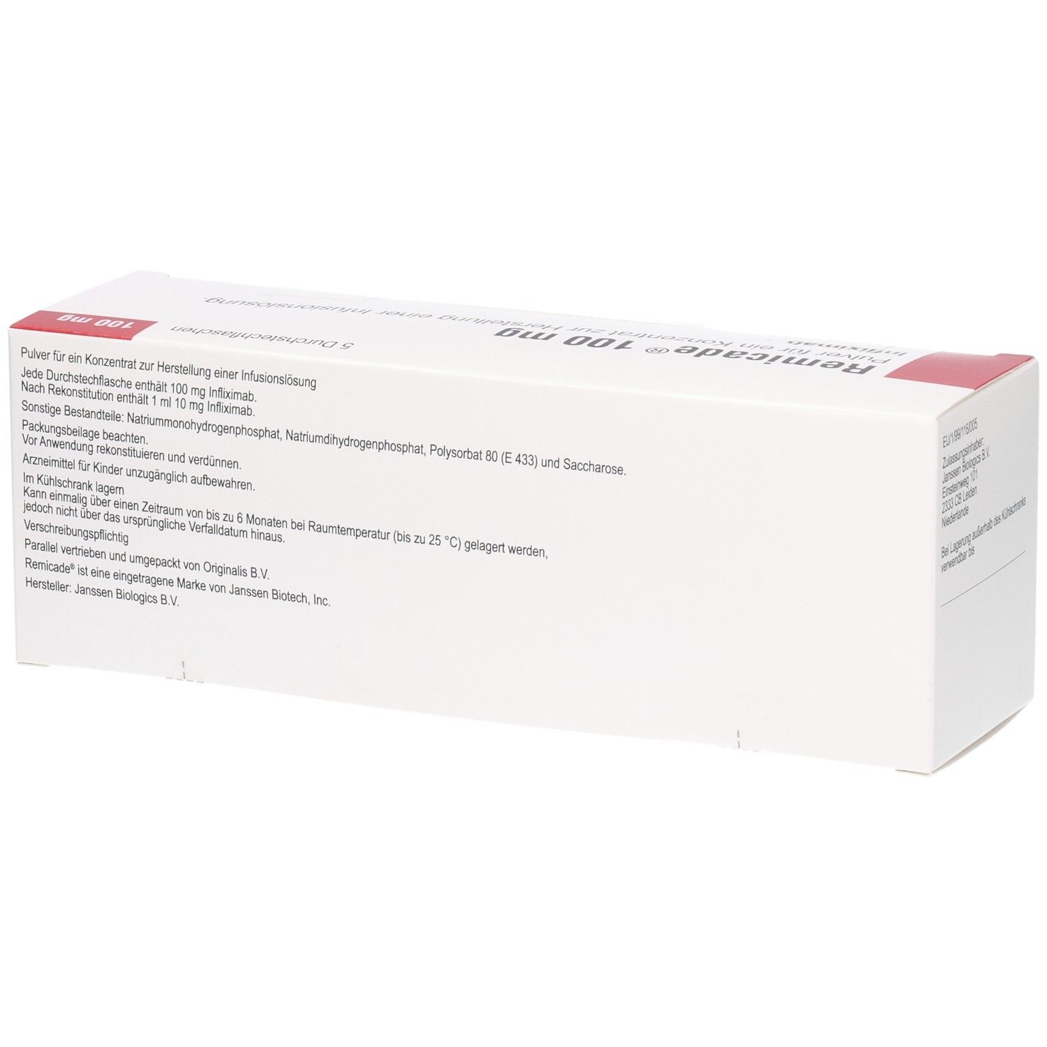 REMICADE 100 mg Plv.f.e.Konz.z.Her.e.Inf.-L.Dsfl.