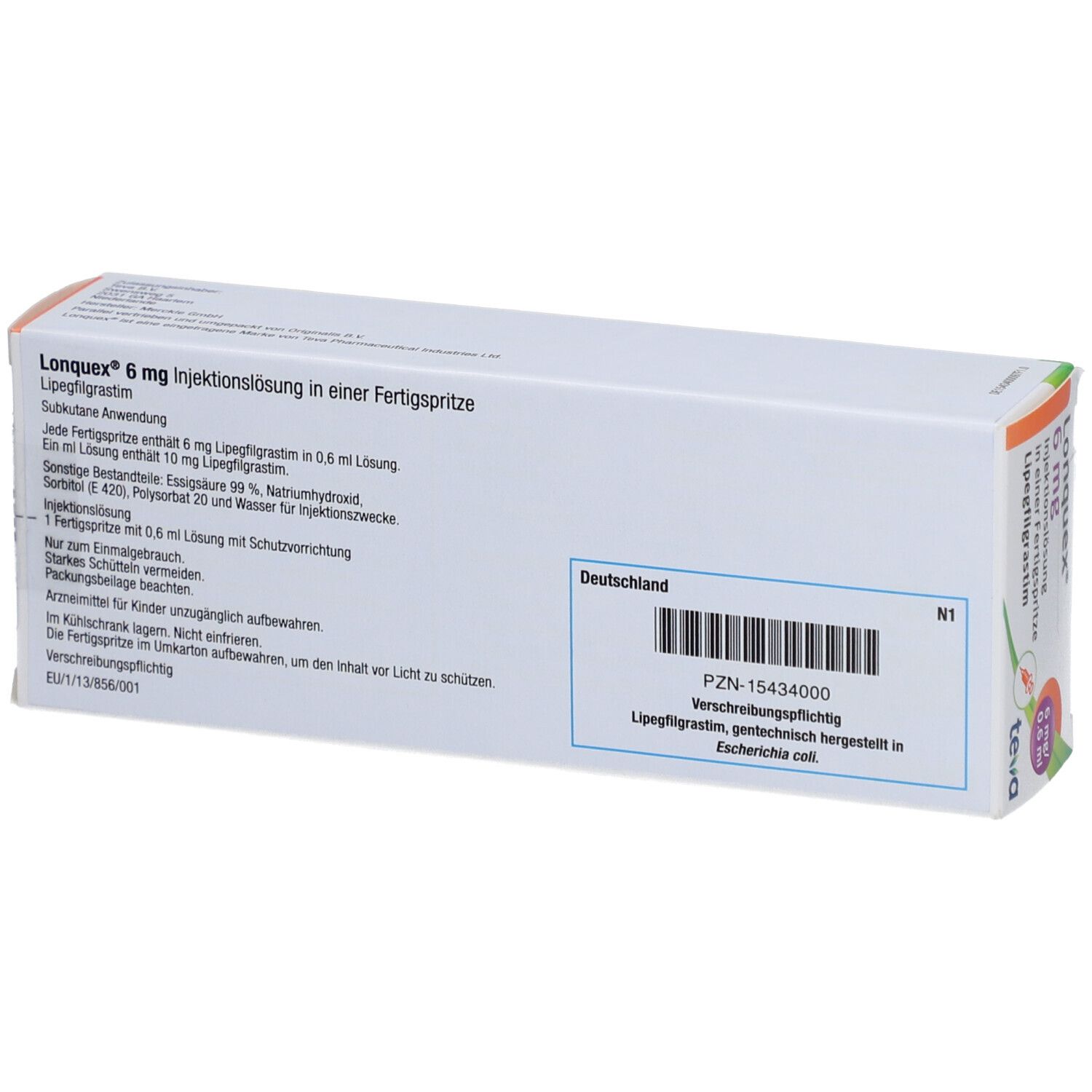 LONQUEX 6 mg Injektionslösung i.e.Fertigspritze