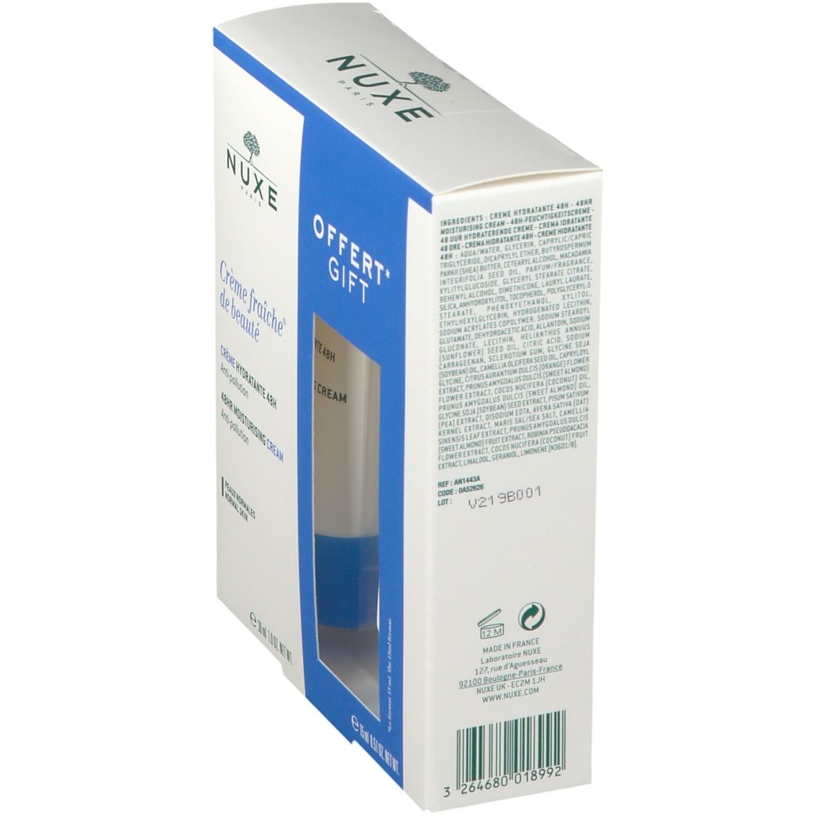 NUXE Crème fraîche de beauté
