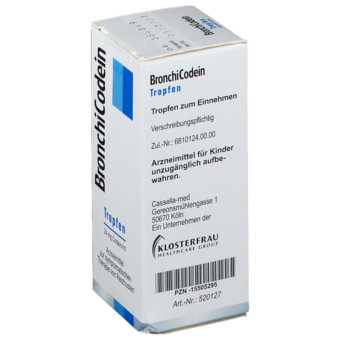 Bronchicodein Tropfen zum Einnehmen 30 ml