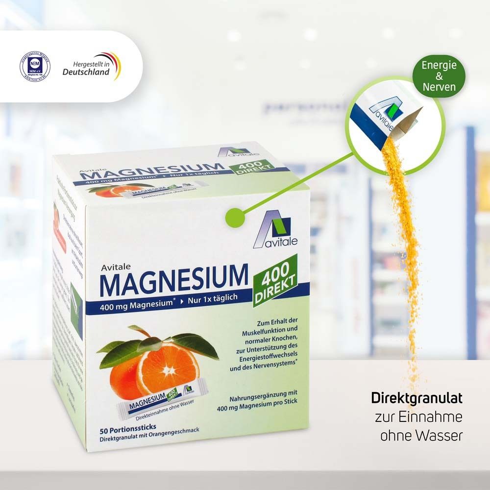 Avitale Magnesium 400 DIREKT