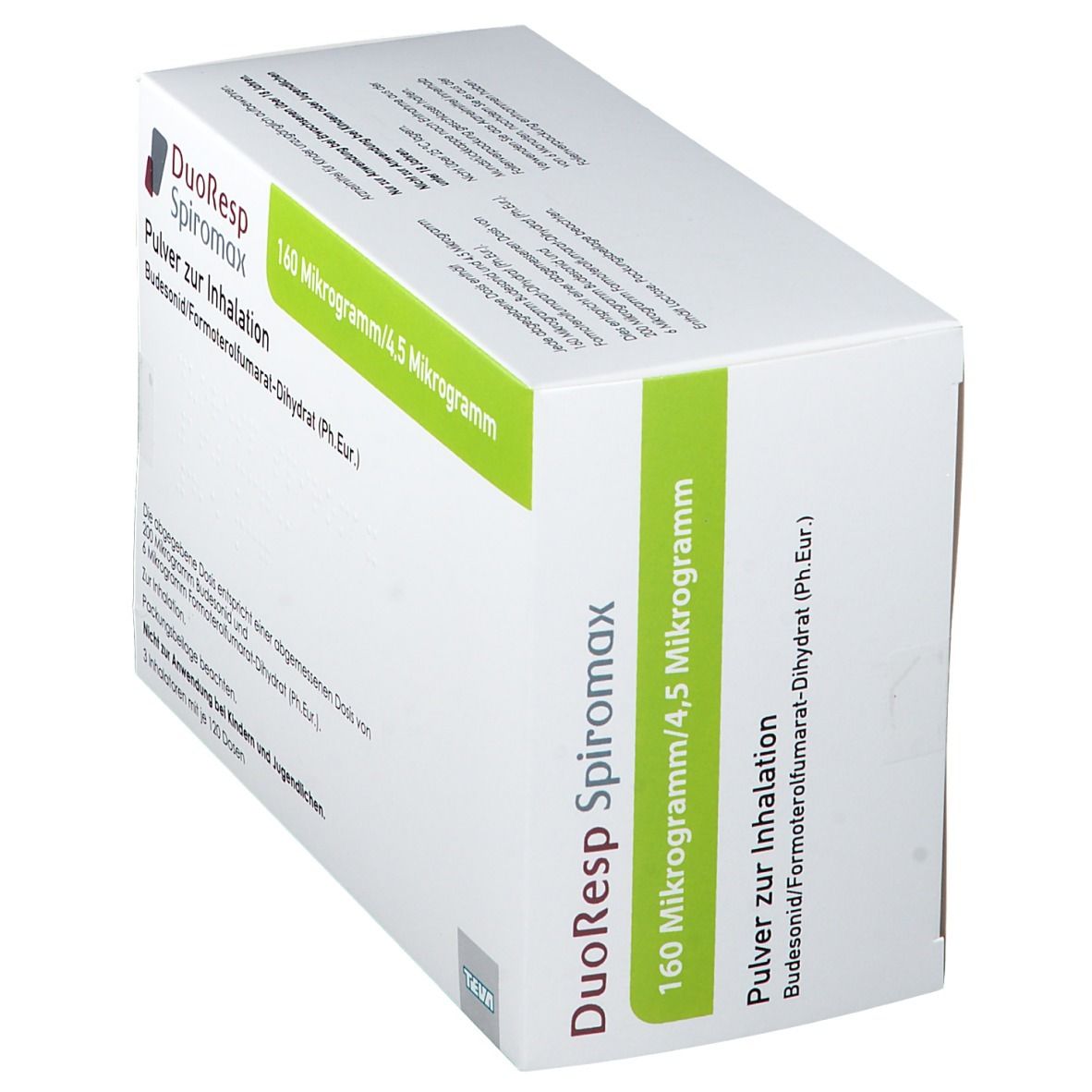 DUORESP Spiromax 160µg/4,5µg/Dosis 3x120ED Inh.-P.