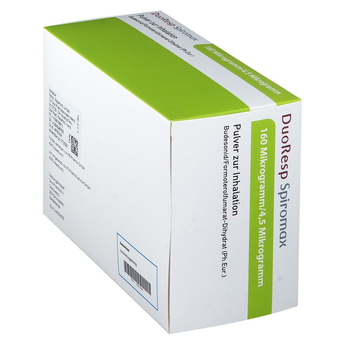 DUORESP Spiromax 160µg/4,5µg/Dosis 3x120ED Inh.-P.