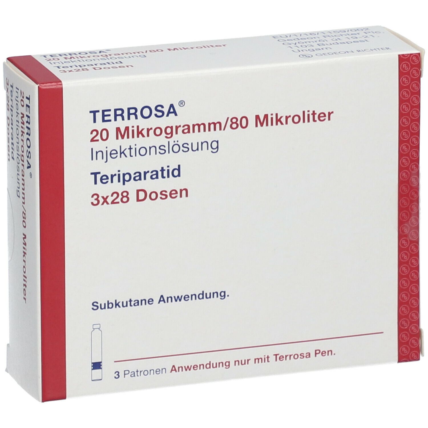 TERROSA® 20 µg/80 µl
