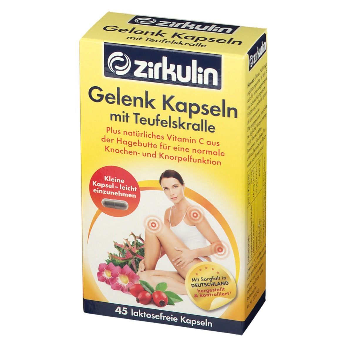 Zirkulin Gelenk Kapseln mit Teufelskralle