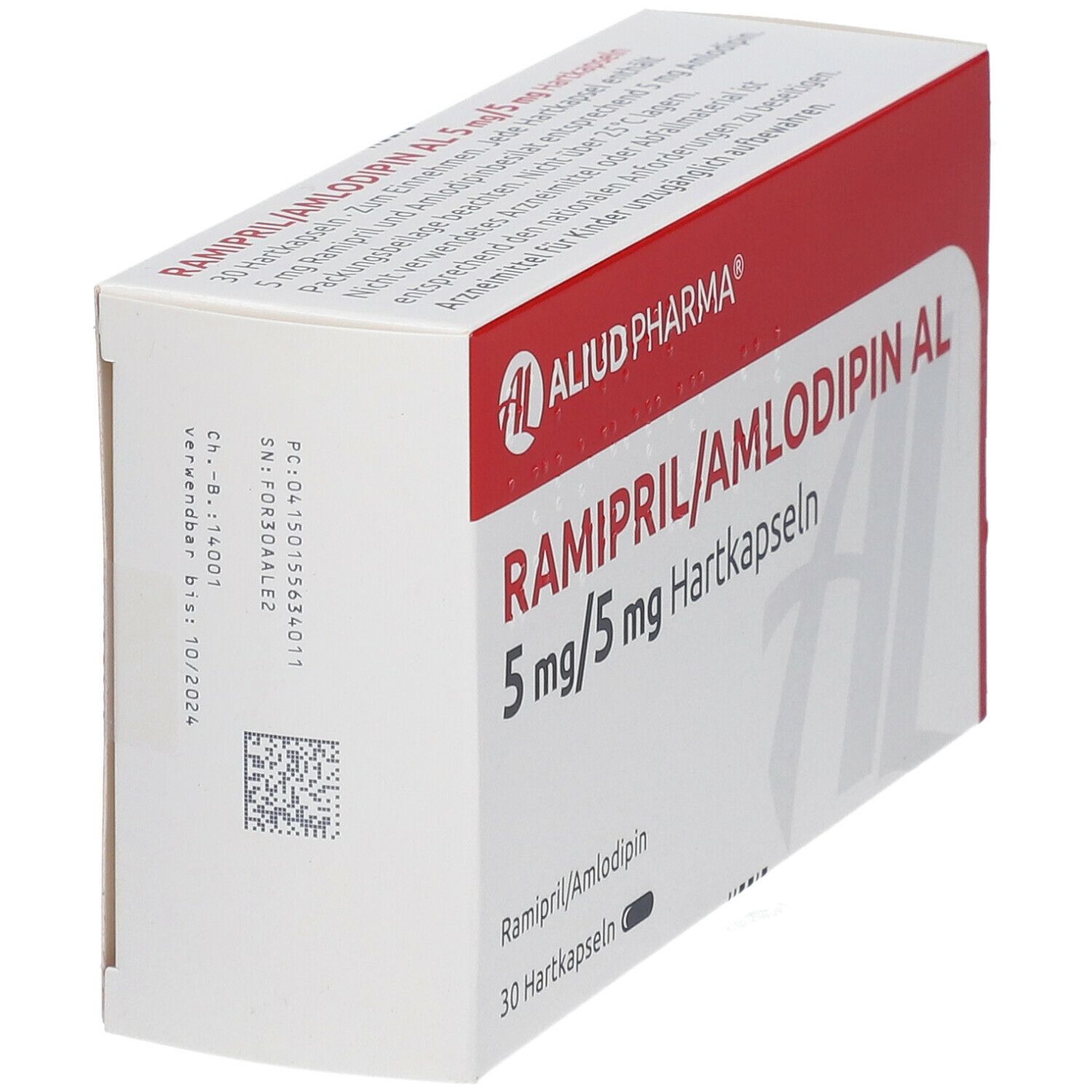 RAMIPRIL/Amlodipin AbZ 5 mg/5 mg Hartkapseln 30 St