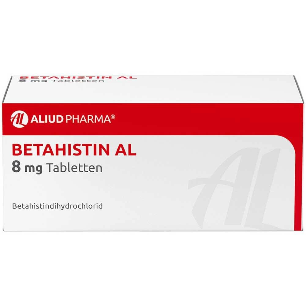 Betahistin AL 8 mg Tabletten 20 St