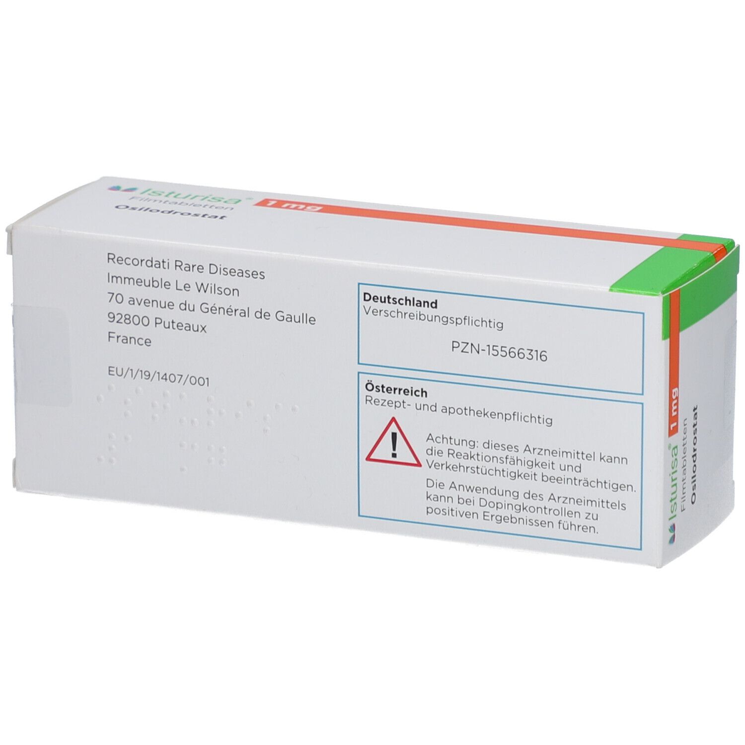 ISTURISA 1 mg Filmtabletten