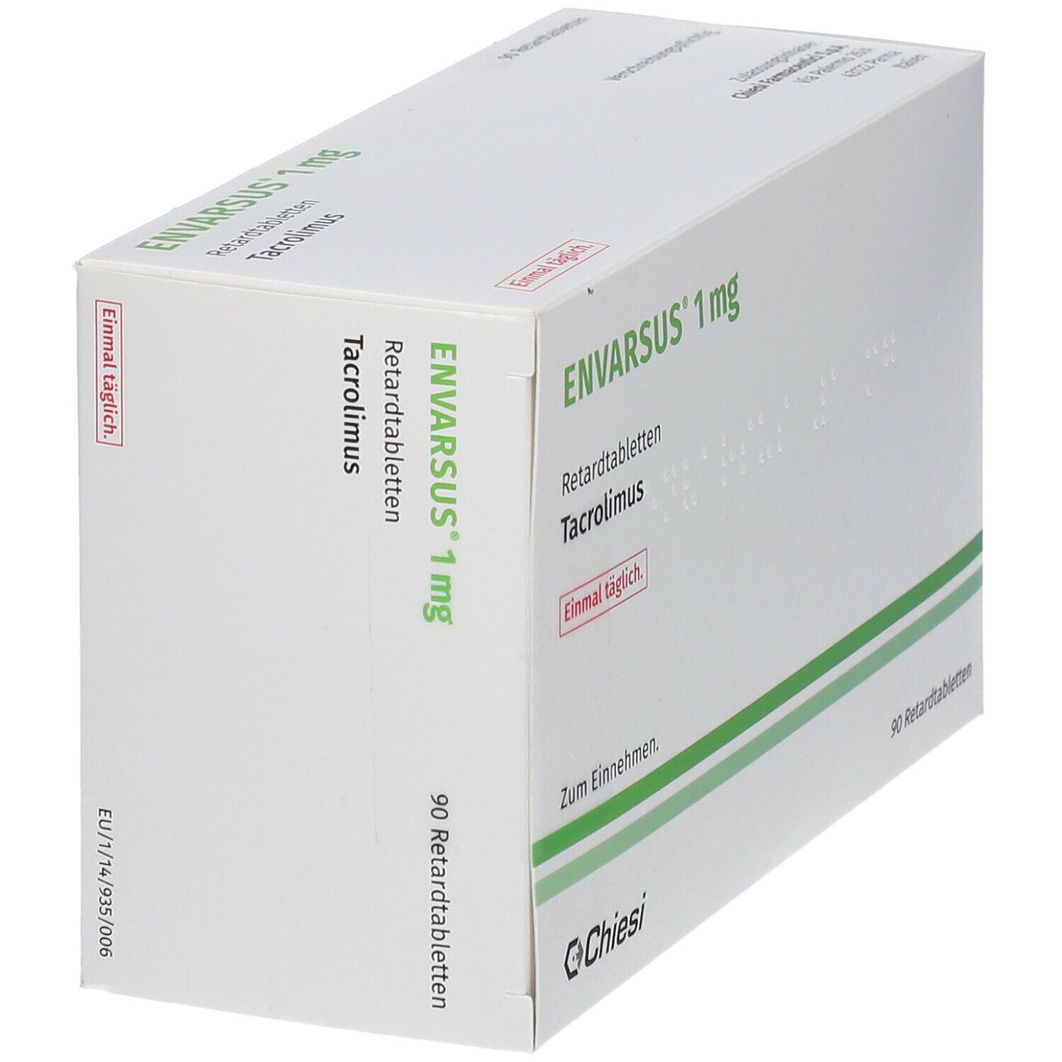 Envarsus 1 mg Retardtabletten 90 St Retard-Tabletten