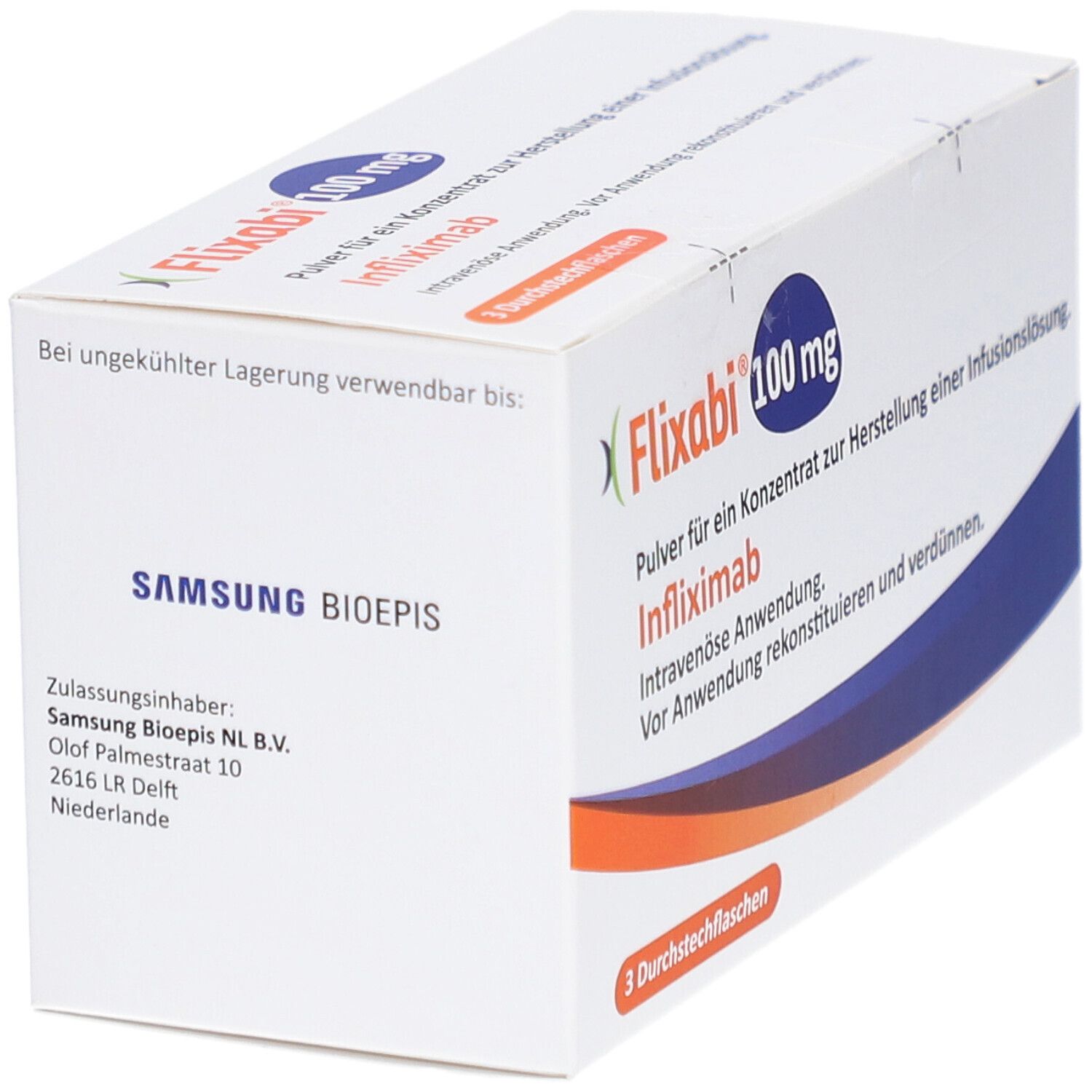 FLIXABI 100 mg Plv.f.e.Konz.z.Her.e.Inf.-Lsg.Dsfl.