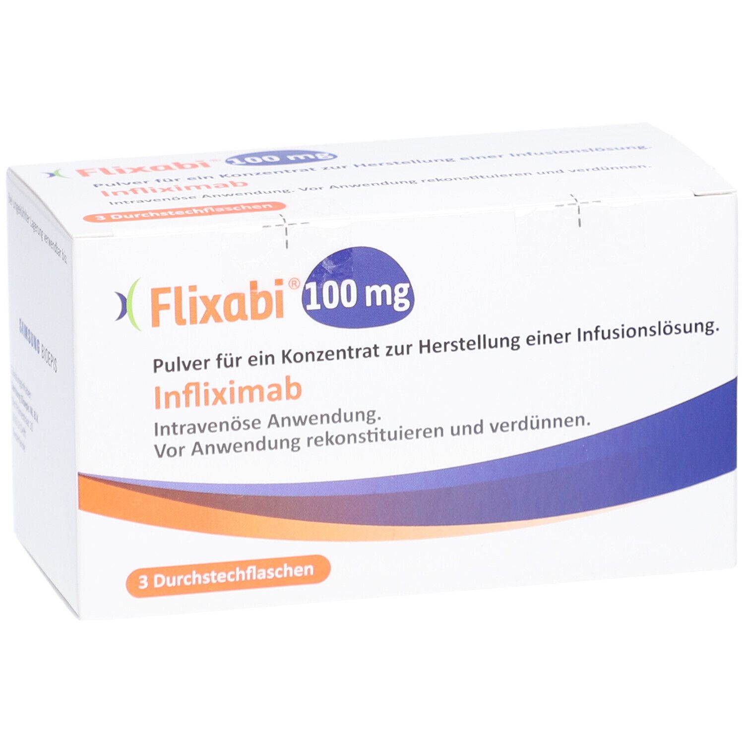 FLIXABI 100 mg Plv.f.e.Konz.z.Her.e.Inf.-Lsg.Dsfl.