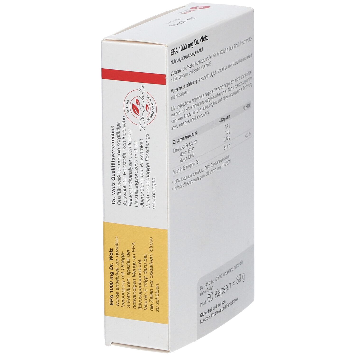 Dr. Wolz EPA 1000 mg 60 St Shop Apotheke